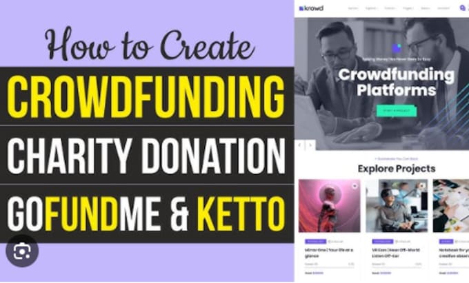 Gig Preview - Professional generate donation, fundraising web ngo landing page charity ads