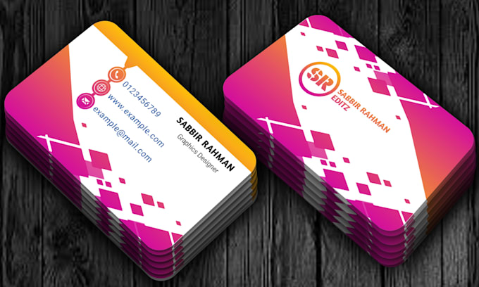 Gig Preview - Create professional luxury double sided business card design