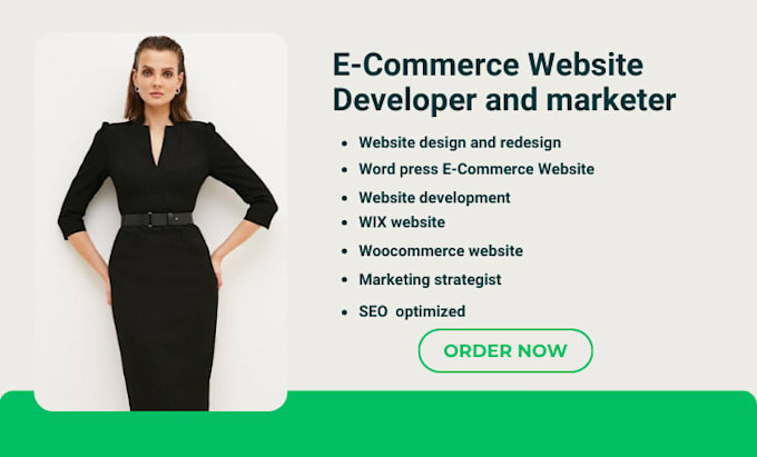 Gig Preview - Create high converting ecommerce websites for your business success