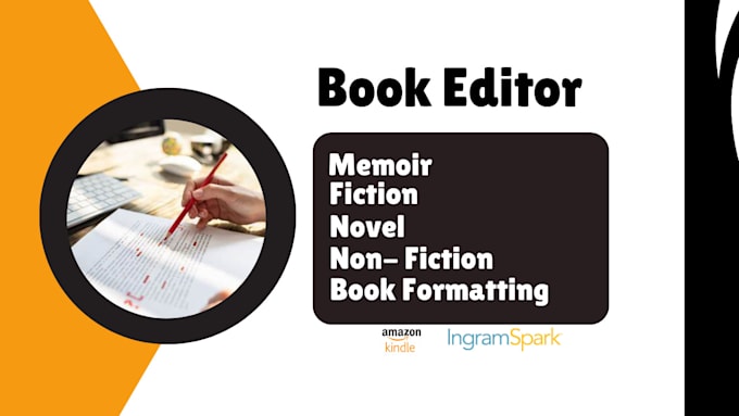 Gig Preview - Proofread line edit copy edit format your memoir, fiction and non fiction novel