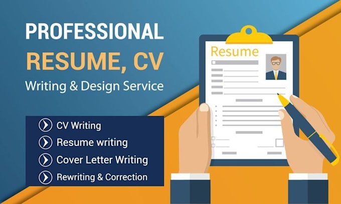 Gig Preview - Provide professional resume writing and  cover letter writing