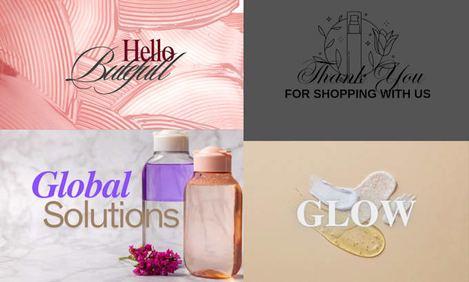 Bestseller - creat butefull watercolor feminine and cosmetic  logo design