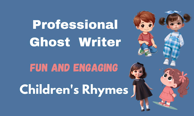 Gig Preview - Create a delightful rhyming children story as a ghostwriter for your kids book