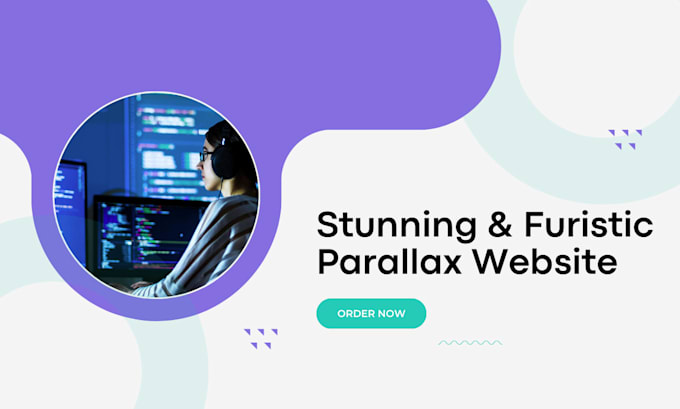 Bestseller - develop wordpress parallax website with elementor pro