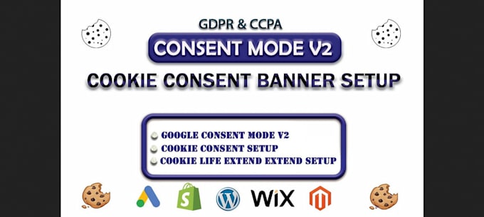 Gig Preview - Fix cookie consent banner to enable google consent mode v2 via gtm, ccpa, gdpr