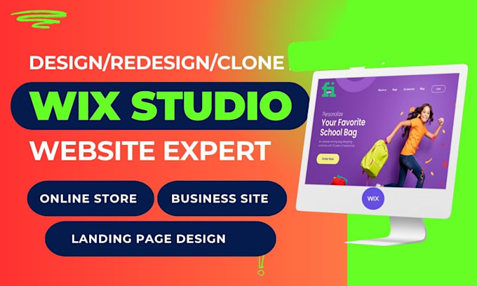 Gig Preview - Design wix studio website, audit your wix or wix studio website