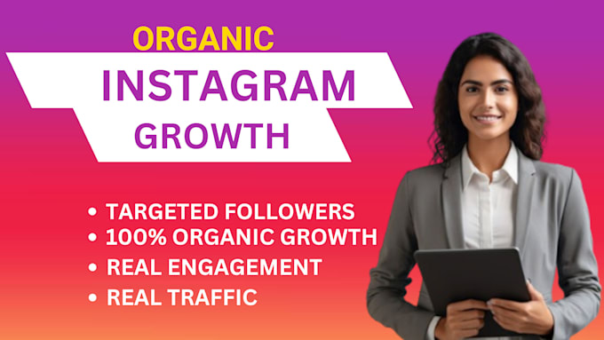 Gig Preview - Do instagram marketing and promotion for organic growth and monetization