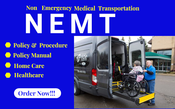 Gig Preview - Design medical website medical transportation nemt website