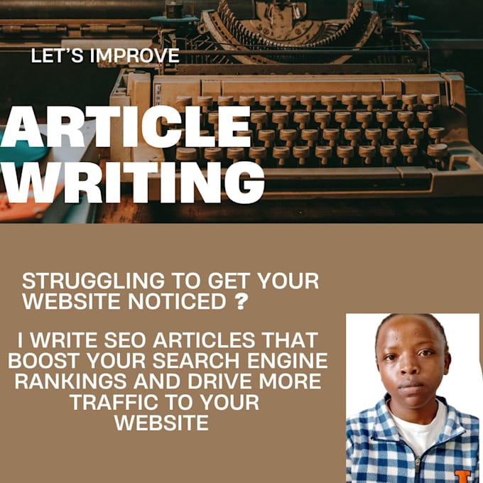 Gig Preview - Be doing the best SEO article writing for you