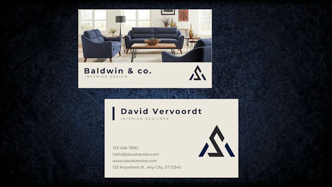 Gig Preview - Provide professional business card design services