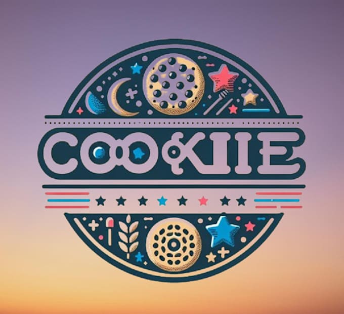 Gig Preview - Creative cookies logo for your business