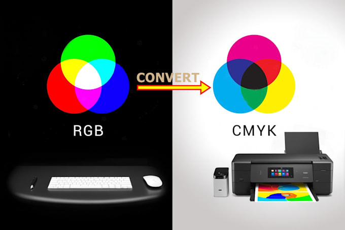 Gig Preview - Convert rgb to cmyk image