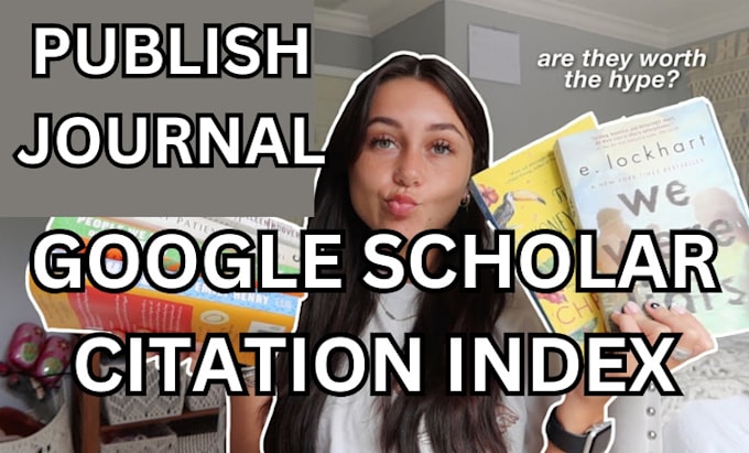 Gig Preview - Increase your google scholar citation index, publish article in journal