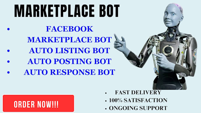 Bestseller - develop facebook marketplace bot, etsy bot, shopify bot, ebay bot in python