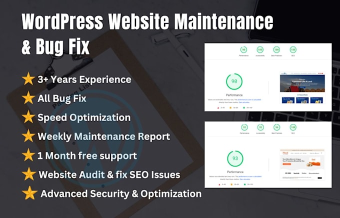 Bestseller - wordpress website maintenance, wordpress bug fix