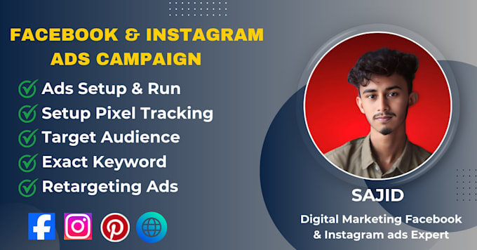 Gig Preview - Do facebook ads campaign for leads and sales, inatagram ads for any business