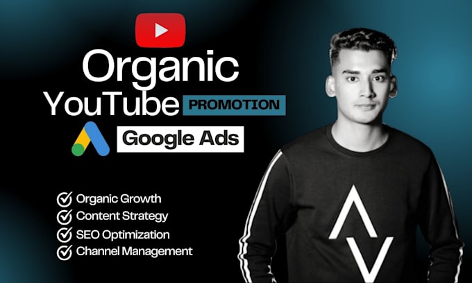 Gig Preview - Do youtube videos promotion with organic method google ads