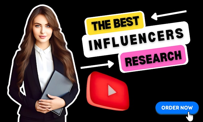 Gig Preview - Do youtube influencer research and provide email leads for outreach campaigns