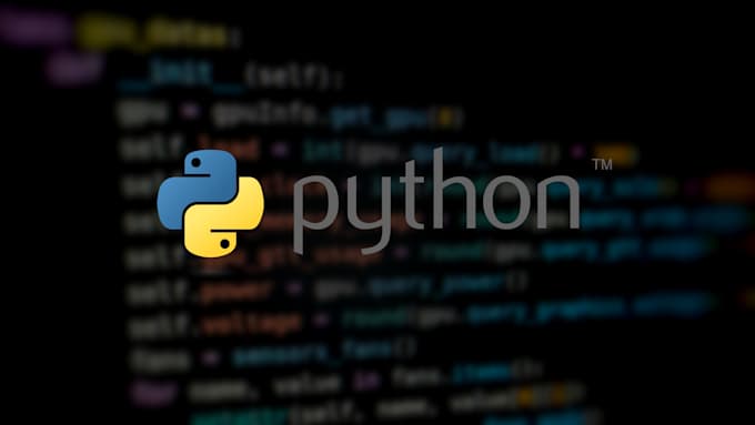 Gig Preview - Do python development and debugging services urgently