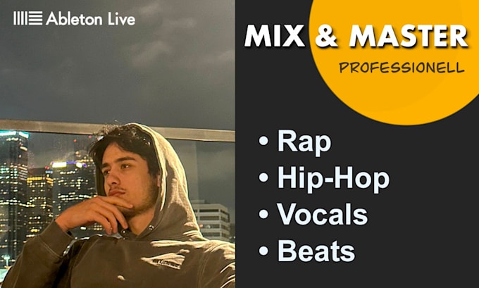 Gig Preview - Professionally mix and master your rap song