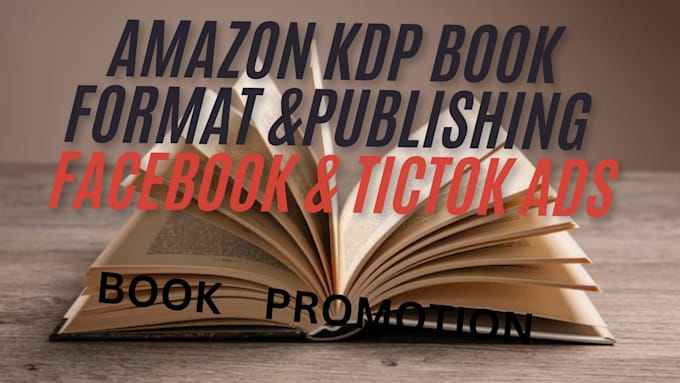 Gig Preview - Do amazon kdp ads ebook marketing, children book promotion amazon book promotion