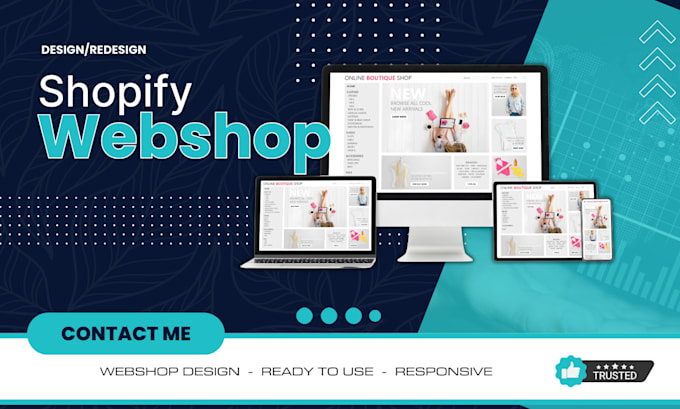 Gig Preview - Build and customize your shopify store for maximum sales and engagement