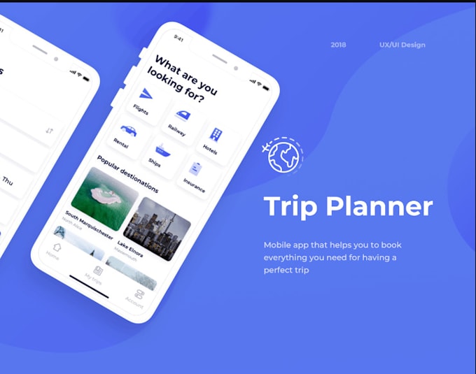 Gig Preview - Develop ai trip planner app, trip booking app, hospitality app, ai trip planner