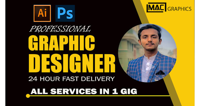 Gig Preview - Graphic designing and branding service