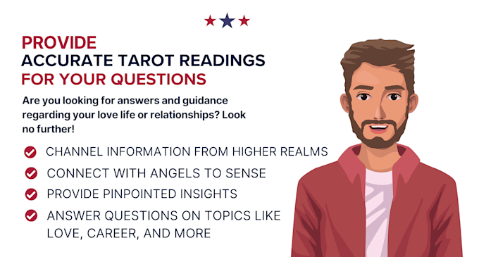 Gig Preview - Provide accurate tarot readings for love, career and life