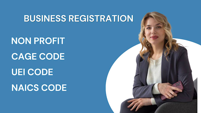 Gig Preview - Register you on sam gov, uei code cage code, non profit registration, 501c3 ein