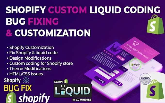 Gig Preview - Shopify plugin develop shopify website liquid shopify liquid coding develop