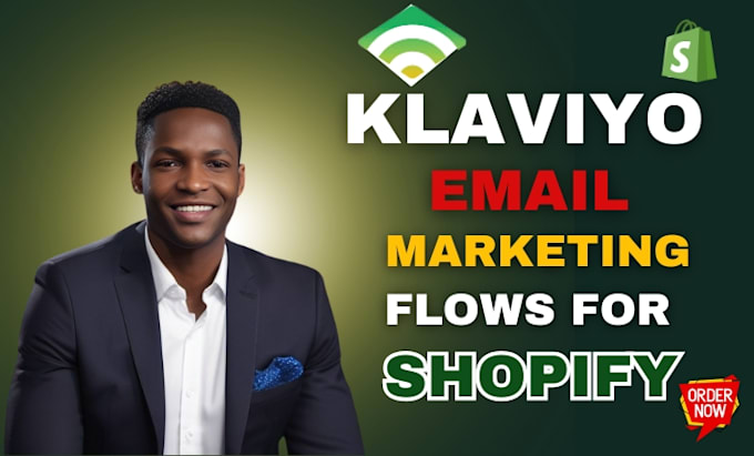 Gig Preview - Set up klaviyo email marketing campaign klaviyo flow manager for shopify store