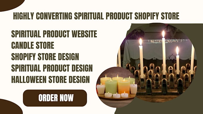 Bestseller - design candle store spiritual product shopify store spiritual product website