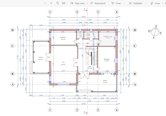 Gig Preview - Draw complete 2d house plan electrical plan plumbing plan permit drawing redraw