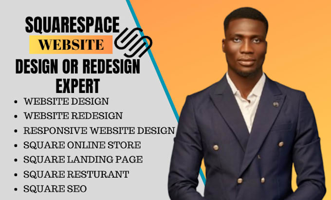 Gig Preview - Squarespace website design squarespace website redesign business website