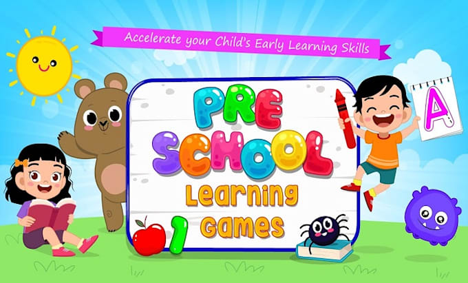 Bestseller - build educational game app, kids game, educational kids learning app