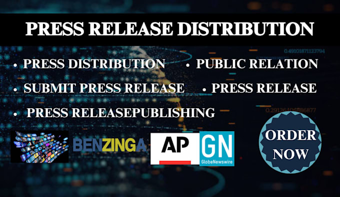 Gig Preview - Professionally publish and distribute your press release