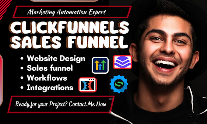 Bestseller - build clickfunnels sales funnel, gohighlevel funnel, sales funnel in systeme io