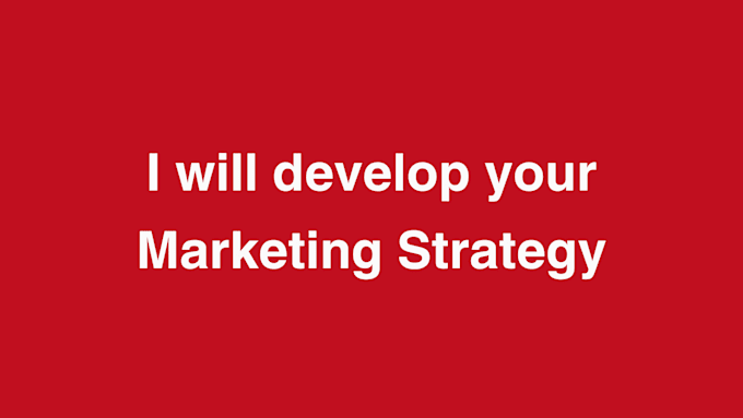 Bestseller - develop your marketing strategy