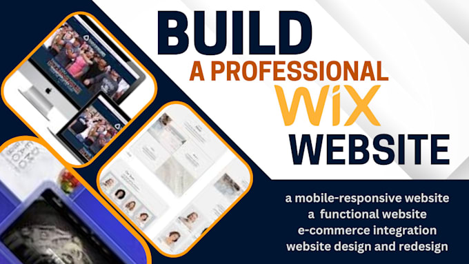 Gig Preview - Build wix store redesign wix website build wix studio and ecommerce wix