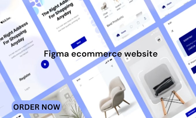 Gig Preview - Do figma ecommerce website, wordpress ecommerce website design UI UX in figma