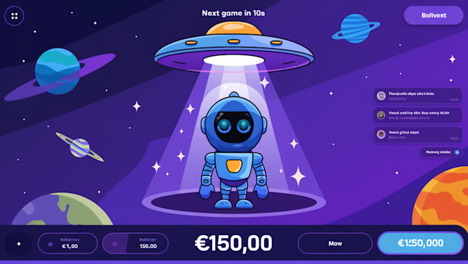 Gig Preview - Develop crash game website, crypto game website, prediction bot