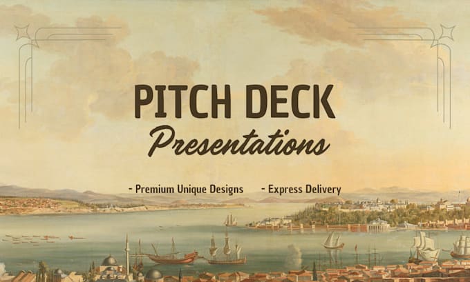 Gig Preview - Design powerpoint presentation and pitch deck