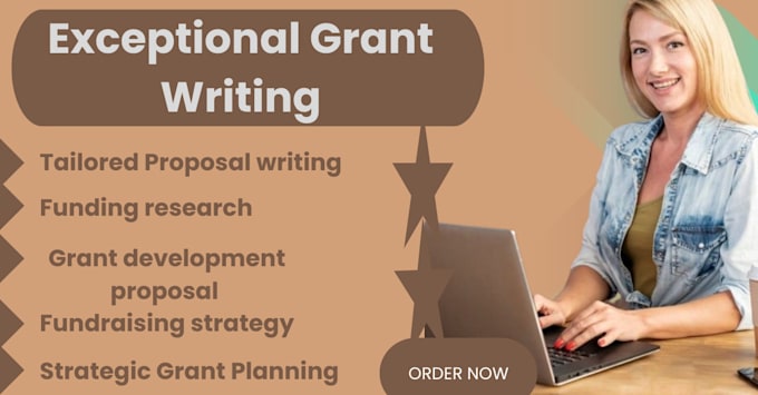 Gig Preview - Write your grant proposal professionally