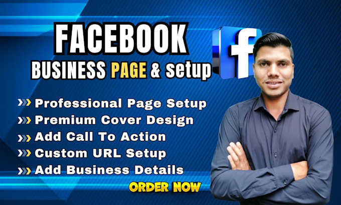 Gig Preview - Create impressive facebook business or fan page and cover desing