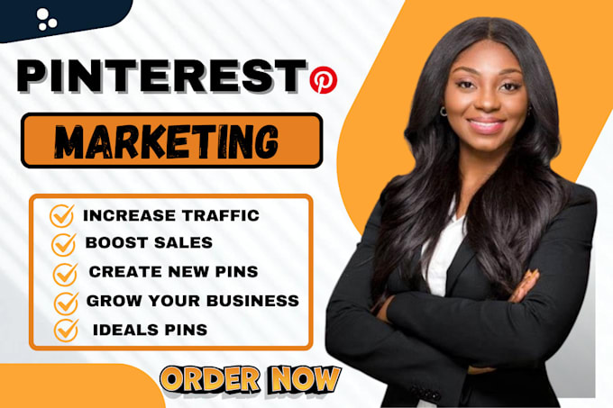 Bestseller - be your pinterest marketing manager, setup seo optimized pins, posts, and boards