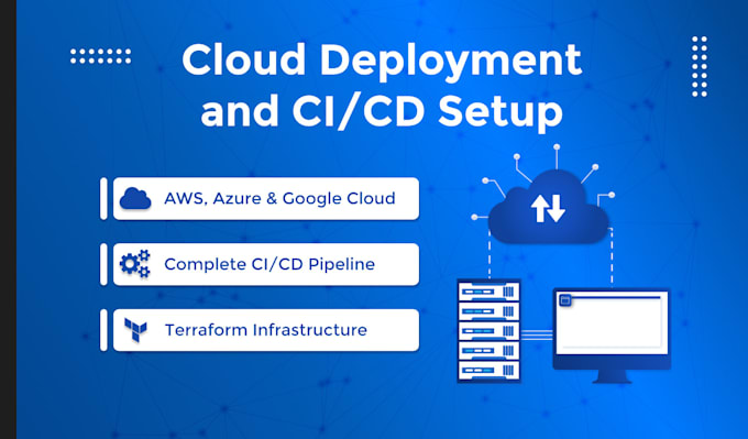 Gig Preview - Provide deployment on AWS, azure, and google cloud with cicd and terraform