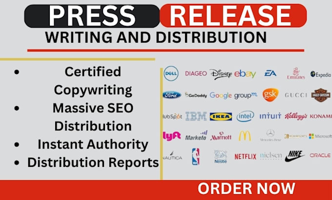 Gig Preview - Do press release distribution, press release writing, press release distribution