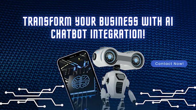 Gig Preview - Integrate a smart ai chatbot for your website or app