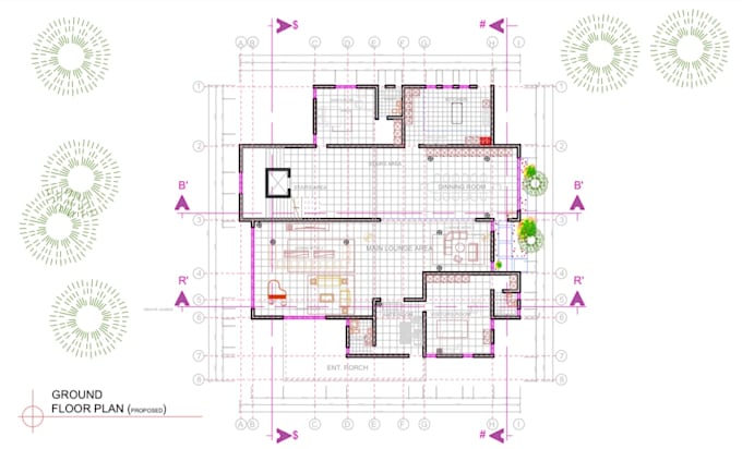 Bestseller - make an architectural 2d drawing and elevations